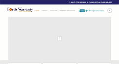 Desktop Screenshot of fortiswarranty.com
